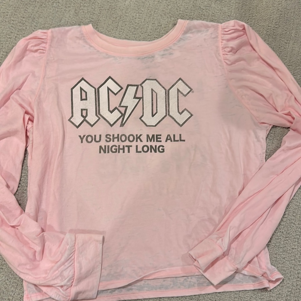 Pink Puff Sleeve Soft Top - Recycled Karma